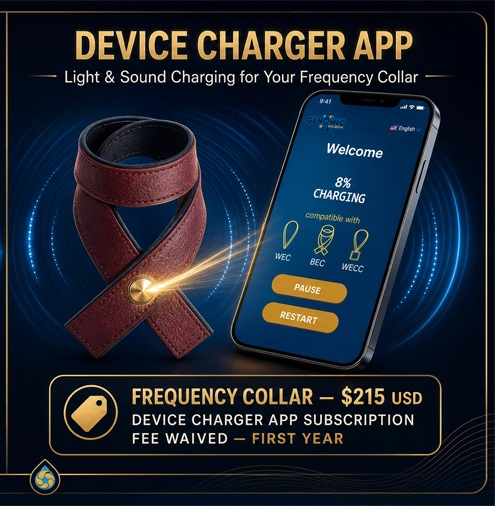 Device Charger App and Frequency Collar